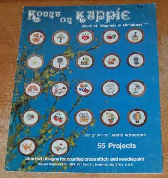 Kount on Kappie Book 44 Magnets or Miniatures (Cross Stitch Patterns)