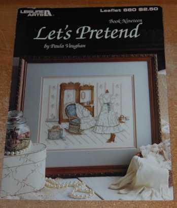 Let's Pretend Book Nineteen, Leaflet 680 (Cross Stitch Patterns)