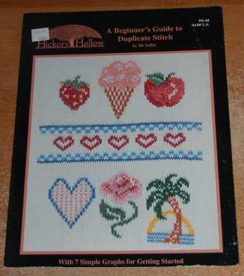 A Beginner's Guide to Duplicate Stitch With 7 Simple Graphs for Getting Started. Book # DS-68