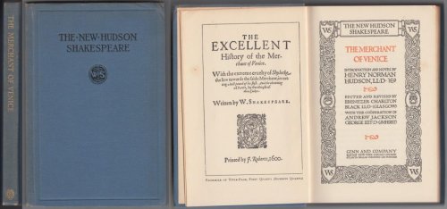 The New Hudson Shakespeare The Merchant of Venice