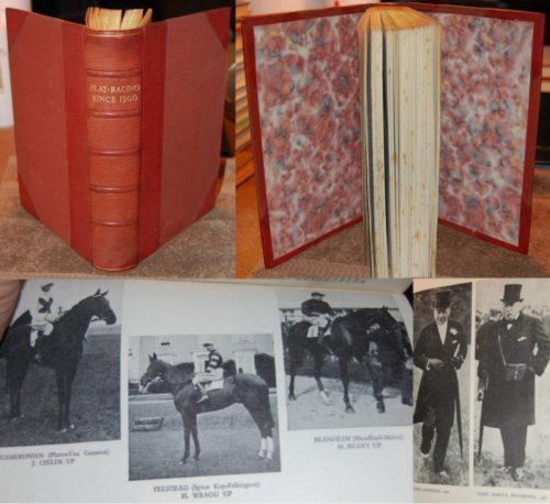 Flat-Racing Since 1900 Limited Numbered Leather Bound Hardcover