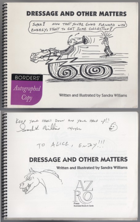 Dressage & Other Matters Author's SIGNED Presentation Copy