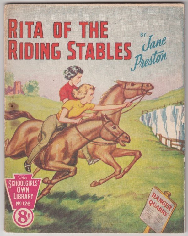 Rita of The Riding Stables The Schoolgirls' Own Library No. 126