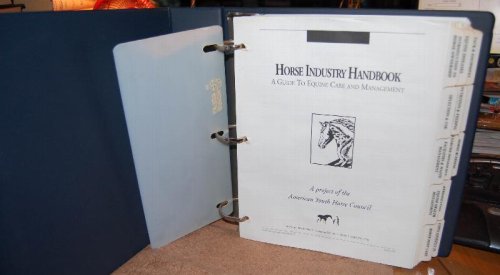 Horse Industry Handbook A Guide to Equine Care and Management