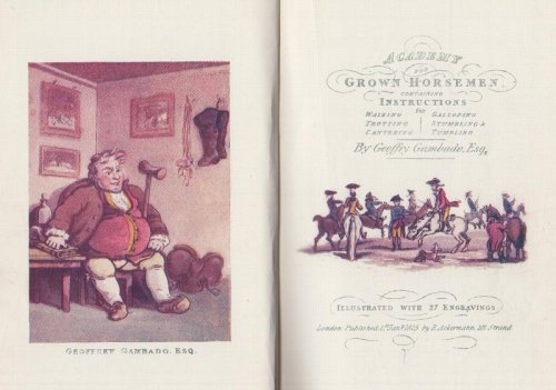 Image for An Academy For Grown Horsemen An Academy For Grown Horsemen