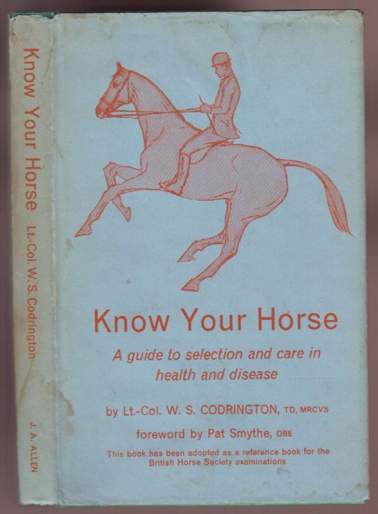 Know Your Horse A Guide to Selection and Care in Health and Disease