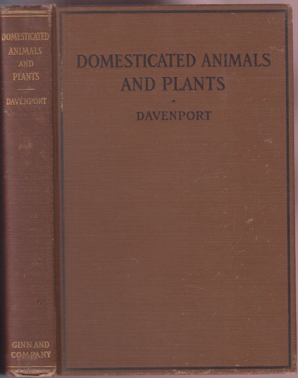 Domesticated Animals and Plants