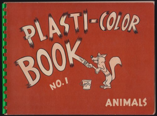 Plasti-Color Books #1 Animals & #3 The Circus