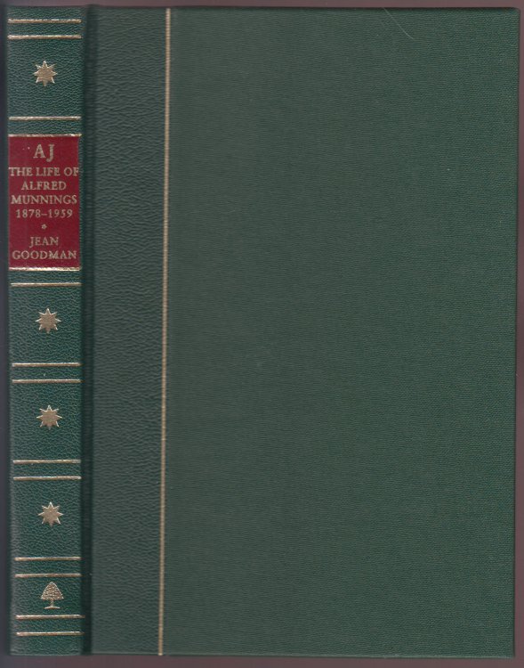 A.J. The Life of Alfred Munnings Signed, Numbered, Enlarged Hardcover