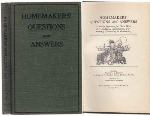 Homemakers' Questions and Answers