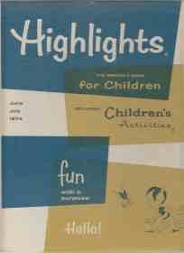 Highlights for Children Vol 29 Number 6 June-July 1974