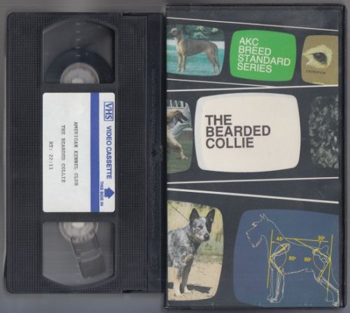 The Bearded Collie AKC Breed Standard Series VHS TAPE