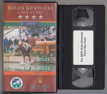 Rolex Kentucky 3-Day Event 2002 VHS Tape