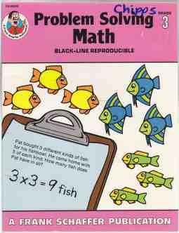 Problem Solving Math Black-Line Reproducible Grade 3