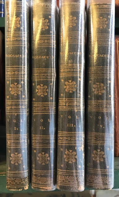 The Decameron, or, Ten Days' Entertainment. Translated from the Italian. A New Edition, in Which are Restored Many Passages Omitted in Former Editions. In Four Volumes