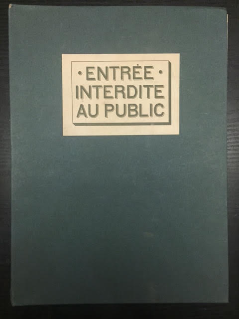 Entree Interdite au Public (20 erotic illustrations)