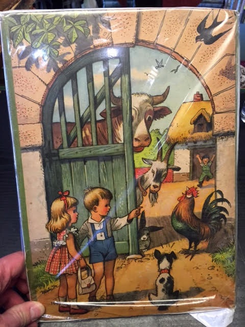 Peter and Sally on the Farm
