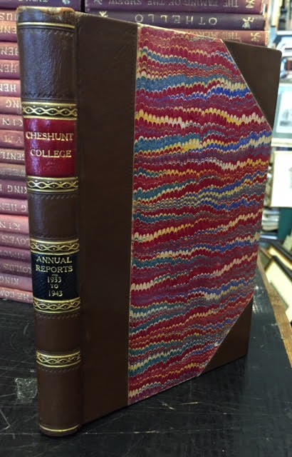 Cheshunt College Cambridge Annual Reports 1933- 1943 (11 issues)