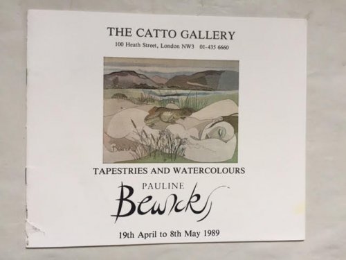 Pauline Bewicks Tapestries and Watercolours 19th of April to 8th of May 1989
