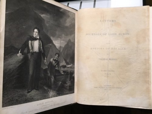 Letters and Journals of Lord Byron with Notices of His Life in 2 Volumes