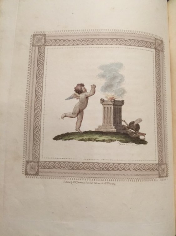 Cupid Turned Volunteer in a Series of Prints Designed by Her Royal Highness Princess Elizabeth; and Engraved By W. N. Gardiner with Poetical Illustrations By Thomas Park