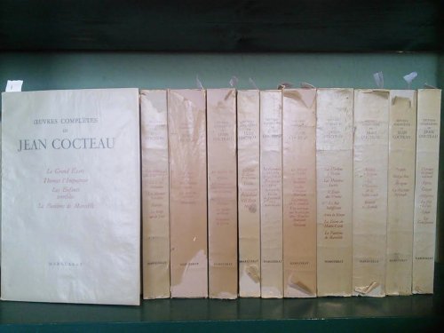 Oevres Completes De Jean Cocteau in 11 Volumes