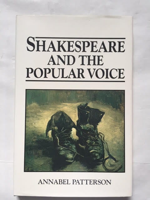 Shakespeare and the Popular Voice