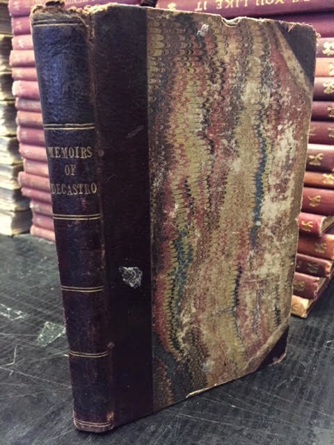 The Memoirs of J. Decastro, Comedian. in the course of them will be given anecdotes of . Dr. Johnson, Garrick, Foote, Wilson, Charles Bannister, J. Palmer, C. Dibdin, Sen., the late Earl of Barrymore, R.B. Sheridan, Esq., G.F. Cooke, J.P. Kemble, Esq., &c., never before in print : accompanied by an 