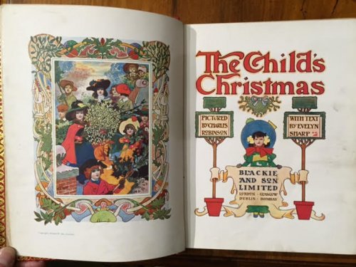 The Child's Christmas pictured by Charles Robinson