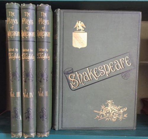 The Plays of William Shakespeare - 4 volumes