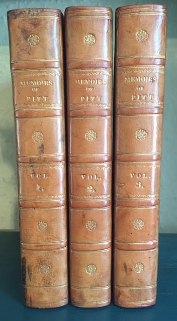 Memoirs of the Life of The Right Honorable William Pitt. In three volumes