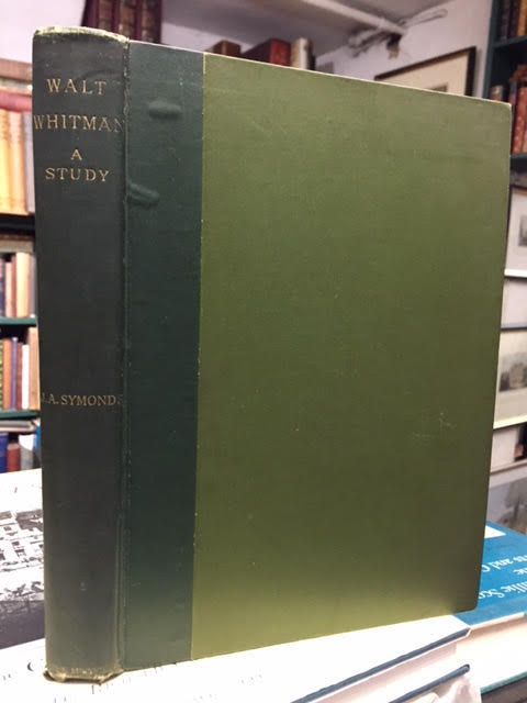 Walt Whitman : A Study
