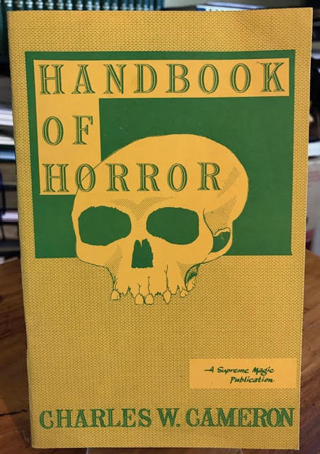 Handbook of Horror