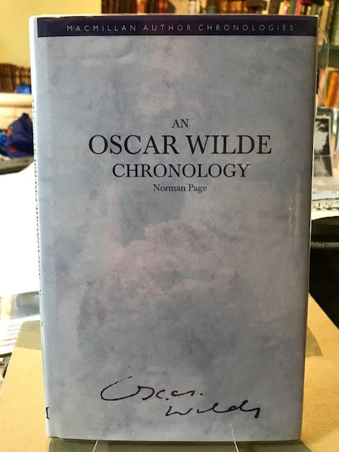 An Oscar Wilde Chronology