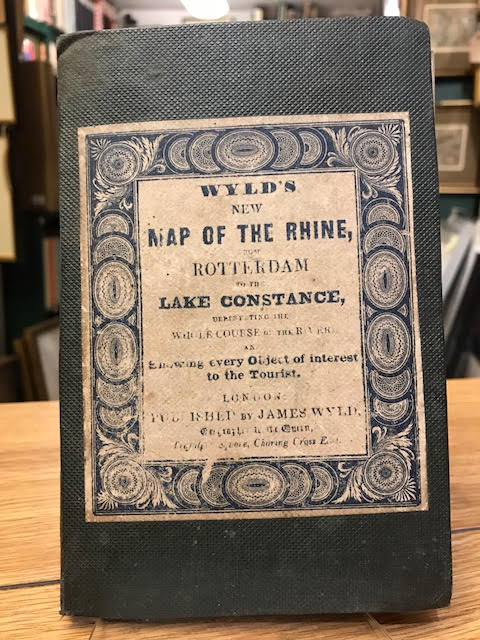 Wyld's New Map of the Rhine : From Rotterdam to the Lake Constance, Delineating the Whole Course of the River and Showing Every Object of Interest to the Tourist