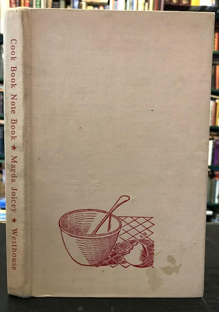 Cook Book Note Book