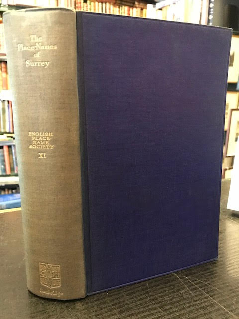 The Place-Names of Surrey : English Place-Name Society Volume XI
