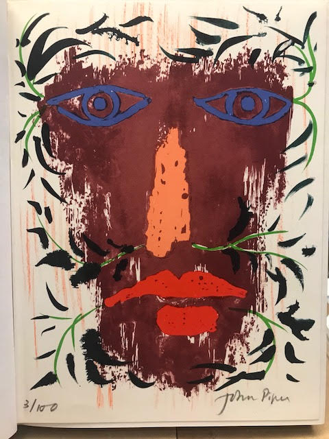 John Piper [together with a signed lithograph]