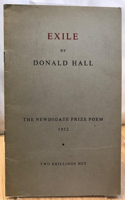 Exile : The Newdigate Prize Poem 1952