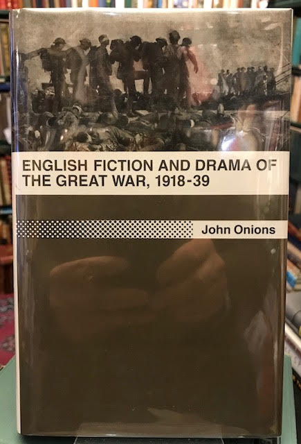 English Fiction and Drama of the Great War, 1918-39