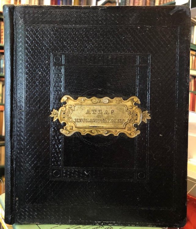 A Travelling Atlas : Containing a Complete Set of County Maps, on Which are Delineated all the Mail & Turnpike Roads, The Cities, Towns .