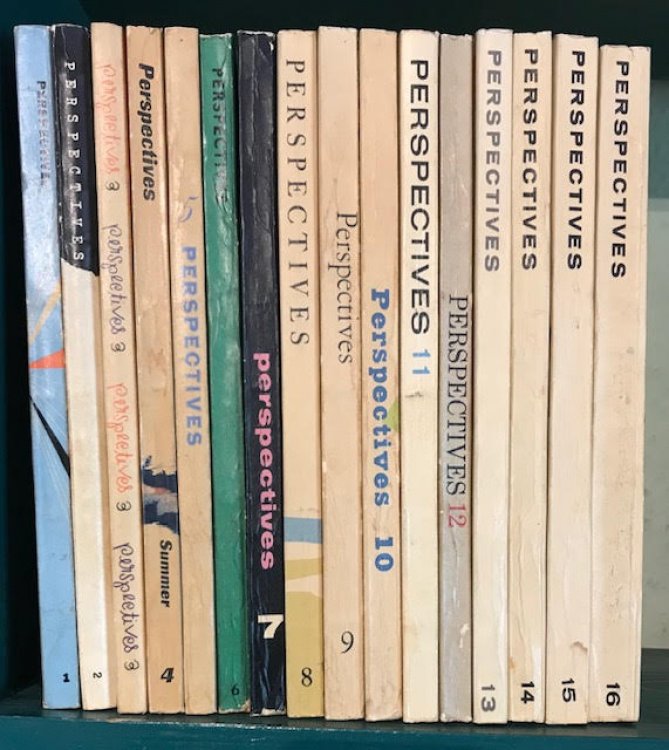 Perspectives : Literature Art Music. Issues 1-16 [all published]