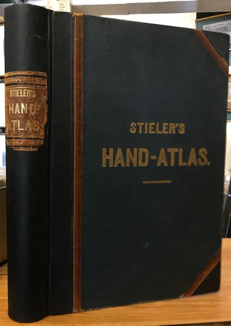 Handatlas Uber Alle Theile Der Erde Und Uber Das Weltgebaude [Steiler's]