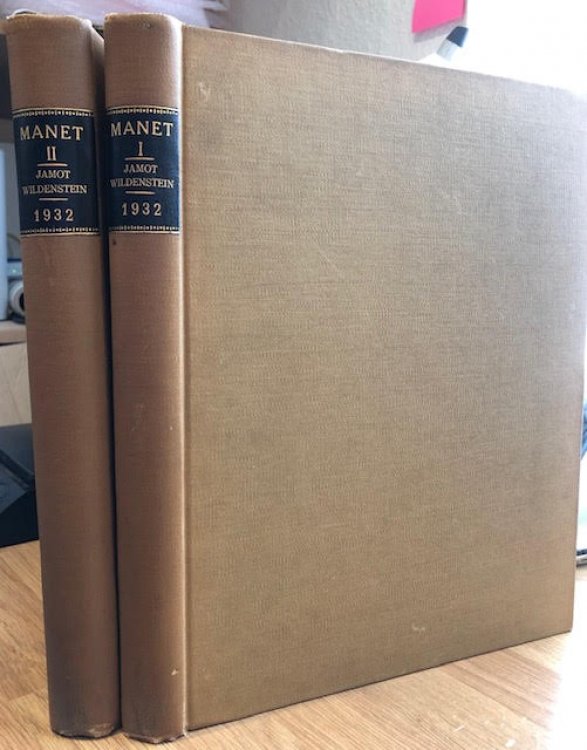 Manet. L'Art Francais. L'Oeuvre de l'Artiste en Quatre Cent Quatre-Vingts Phototypies. In two volumes