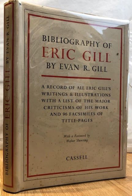 Bibliography of Eric Gill