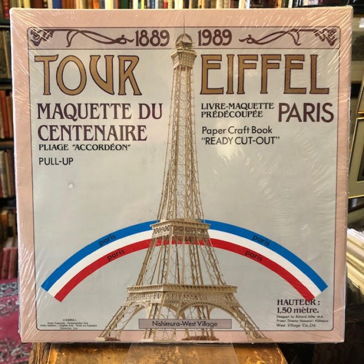 Tour Eiffel : Maquette du Centenaire. Paper Craft Book 'Ready Cut-Out'