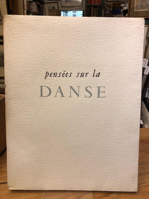 Pensees sur la Danse