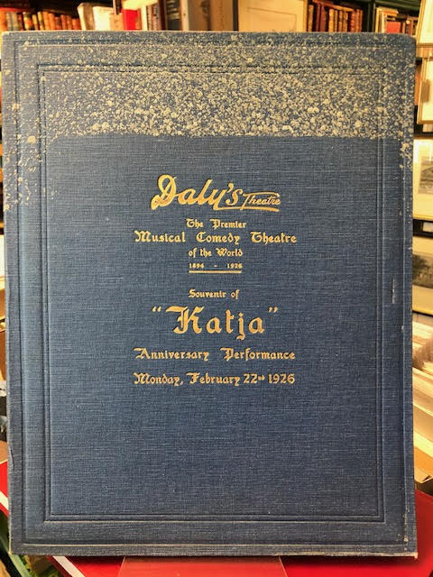 Souvenir of Katja : Anniversary Performance, Monday, February 22nd, 1926