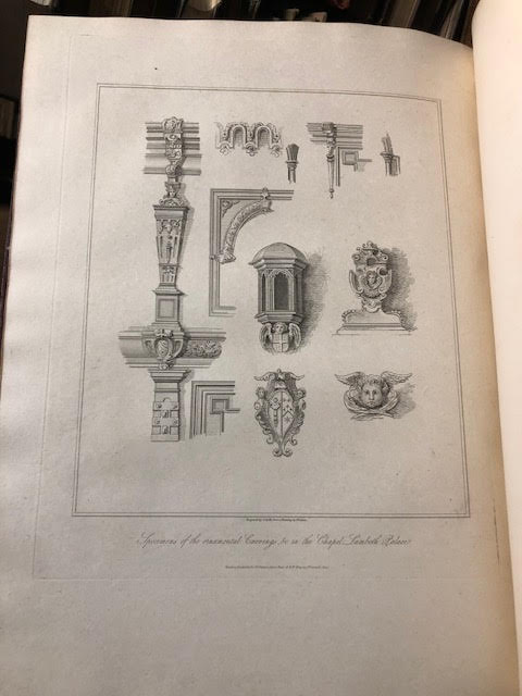 History and Antiquities of Lambeth Palace : Illustrated with a Series of Views Representing its Most Interesting Buildings .