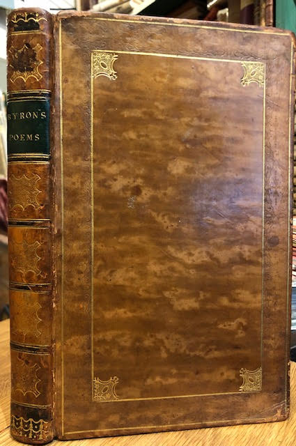 The Giaour, A Fragment of a Turkish Tale [bound with] The Bride of Aydos, A Turkish Tale [bound with] The Corsair, A Tale [bound with] Ode to Napoleon Buonaparte. Four works in one